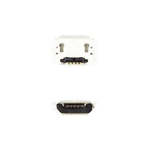 Конектор зарядки для LG E730 Optimus Sol; Sony Ericsson U5, X10, X8, 5 pin, micro-USB тип-B Прев'ю 1