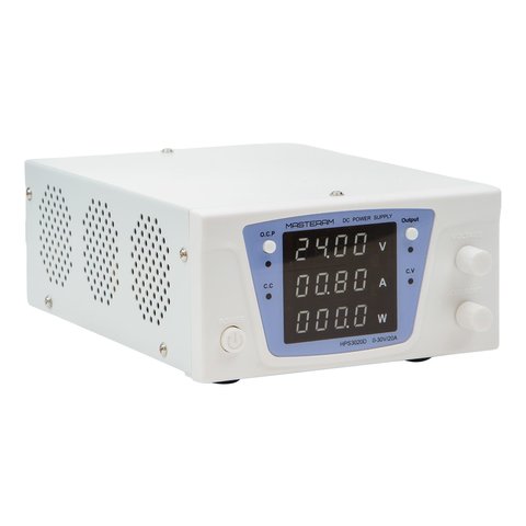 Лабораторный блок питания Masteram HPS3020D Превью 1