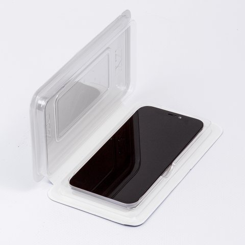 Дисплей для iPhone 12 mini, черный, с рамкой, Copy, (TFT), ZY, LTPS FHD Превью 2