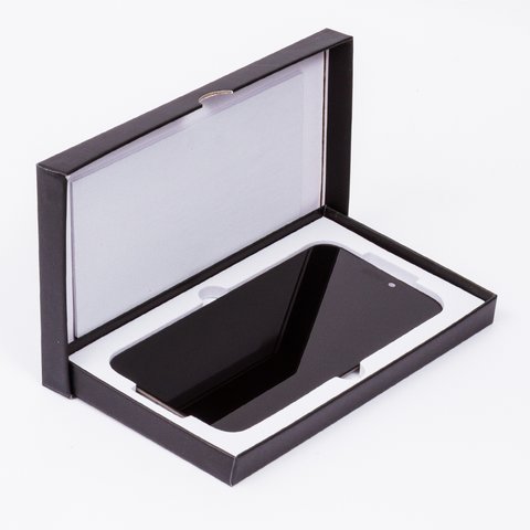 Дисплей для iPhone 15 Pro Max, черный, с рамкой, High Copy, без микросхемы, (AMOLED), GX OEM soft, 120Hz Превью 2