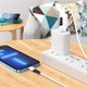 USB кабель Hoco X82, USB тип-C, Lightning, 100 см, 27 Вт, 3 A, белый, силиконовый, #6931474768520 Превью 2