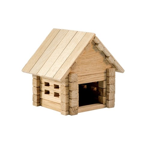 Juego de construcción IGROTECO "Casa rústica" Vista previa  1