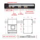 BMS Controller JIKONG JK-BD6A20S15P, (150 A, for LiFePO4/Li-ion/LTO batteries) Preview 3