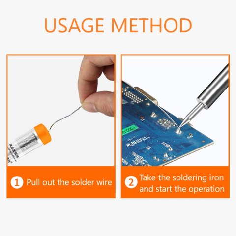 Solder Amaoe 6337-I, (Sn 63% , Pb 37%, 0,8 mm, 6.5 m) Preview 2
