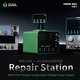 Сетевое зарядное устройство 2UUL PC01 Power Max, 200 Вт, Quick Charge, Power Delivery (PD), с беспроводной зарядкой, 7 портов Превью 1