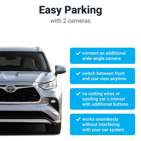 Набір для керування камерами для Toyota Highlander 2019 2020 2021 2022 2023 Прев'ю 2