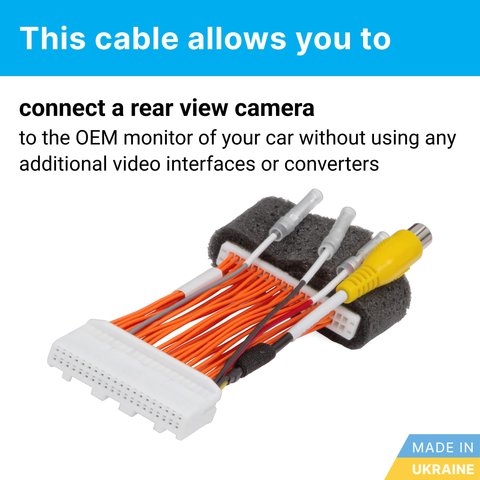 Camera Connection Cable for Nissan Leaf Preview 1