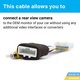 Rear Camera Cable 24 pin for Toyota Camry, Corolla, RAV4, Highlander, Tacoma, Prius Preview 1
