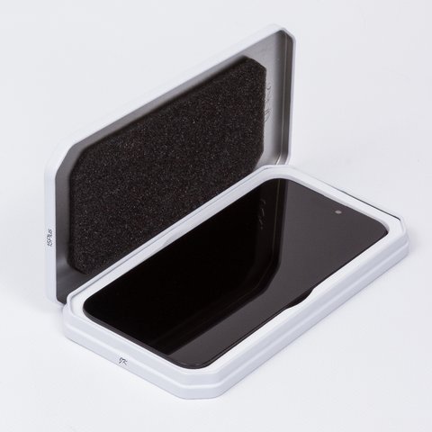 LCD compatible with iPhone 15 Plus, (black, with frame, AAA, (TFT), JK) Preview 2