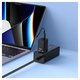 Adaptador de red Baseus GaN5 Pro, 40 W, Quick Charge, negro, 2 puertos, #CCGP180101 Vista previa  2