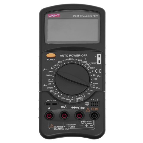 Multímetro digital UNI-T UT55 Vista previa  1
