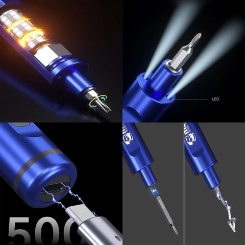 Destornillador eléctrico inalámbrico Mechanic ES480, 48 in 1 Vista previa  1