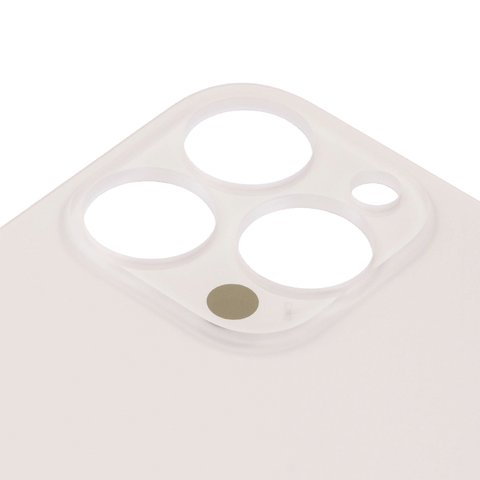 Panel trasero de carcasa puede usarse con iPhone 13 Pro Max, dorada, no es necesario desmontar la cámara, Original (PRC), Gold, big hole Vista previa  1