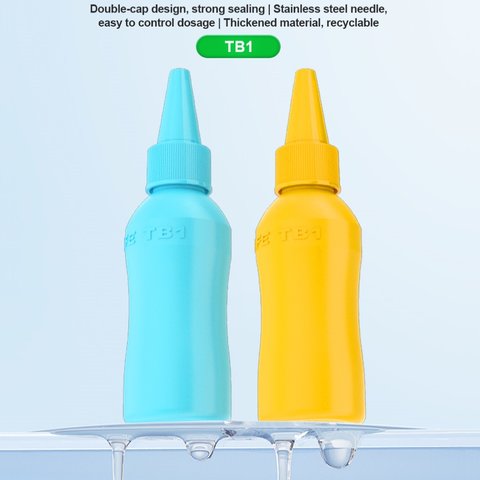 Tarro para líquido con dispensador RELIFE TB1, 50 ml, azul Vista previa  1