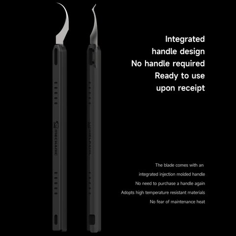 Juego de bisturíes Mechanic Quick Eage 7, para quitar pegamento, para microcircuitos, 5 in 1 Vista previa  5