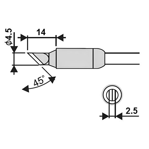 Паяльное жало Goot RX-85HSRT-4.5K Превью 1