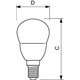 LED-лампа Philips CorePro Luster, WW (теплый белый) , Е14, 4 Вт, 250 лм Превью 1