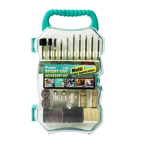 Набір аксесуарів Pro'sKit PT-5100 для шліфмашин Pro'sKit PT-5201A, PT-5201B, PT-5501I Прев'ю 2