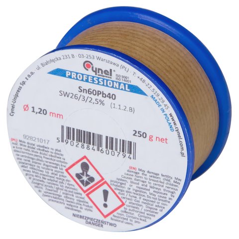 Припій Cynel LC60-1.2/0.25 Прев'ю 1