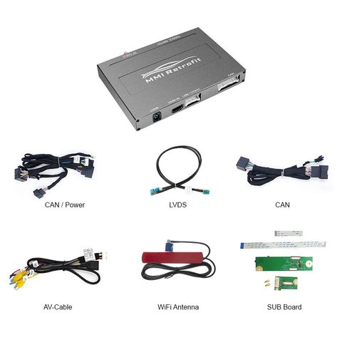 CarPlay для Audi Q3 / A1 RCM (без навігації) Прев'ю 1