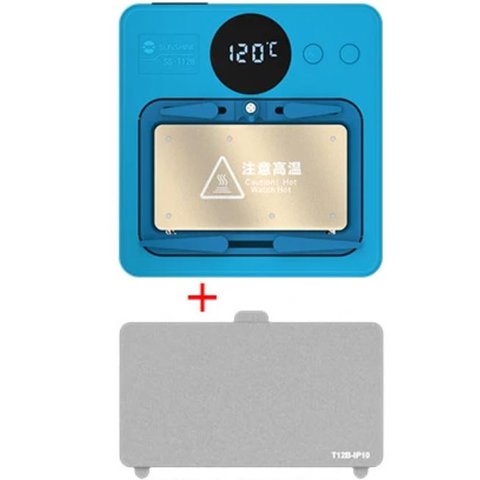 Платформа для попереднього підігріву Sunshine SS-T12B, для ремонту материнських плат, android Прев'ю 2