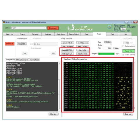 Лицензия для сброса ошибок чипа батареи DJI для NLBA1 (1 год) Превью 2