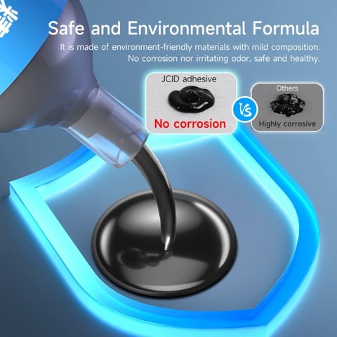 Клей JCID TP-030T, полиуретановый, прозрачный, для приклеивания задних крышек, для дисплейных рамок, быстросохнущий, 30 мл Превью 8