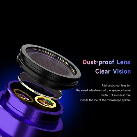 Микроскоп Mechanic ROBOT6560T-B11, тринокулярный, 6,5X-60X Превью 3