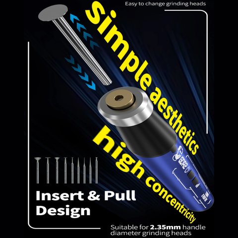 Полировочная машина Mechanic GDR2, с насадками, аккумуляторная Превью 2