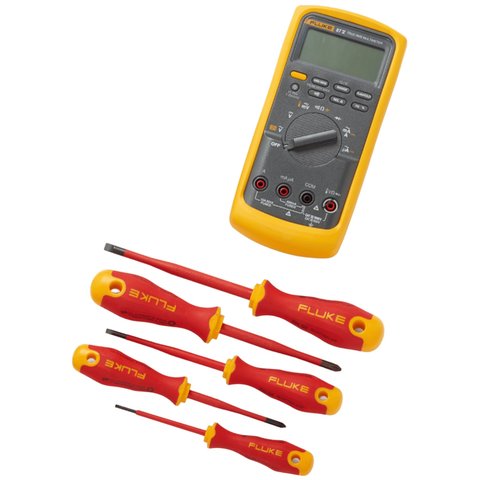 Мультиметр Fluke 87V, IB875M (5134107) + 5 діелектричних викруток Прев'ю 17