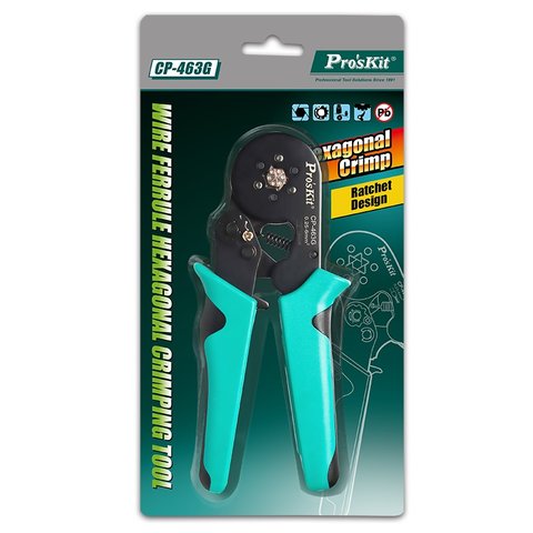 Кримпер для втулкових наконечників Pro'sKit CP-463G Прев'ю 3