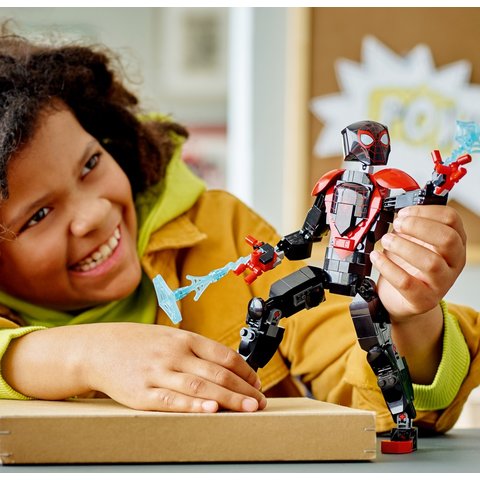 Конструктор LEGO Marvel Spider-Man: Фигурка Майлза Моралеса (76225) Превью 6